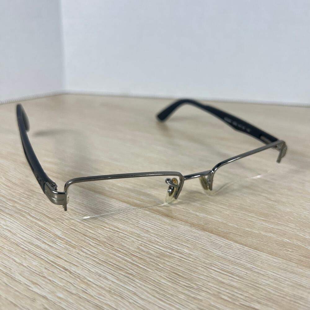 Ray-Ban RB6264 2502 Eyeglasses Half Rim FRAMES ONLY 51-18-135 Black Silver